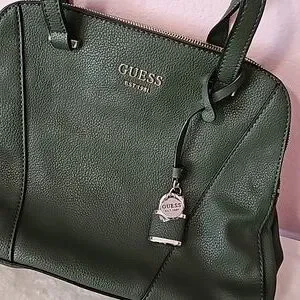 Guess Bags Olive Green Guess Shawna Cali Handbag Poshmark